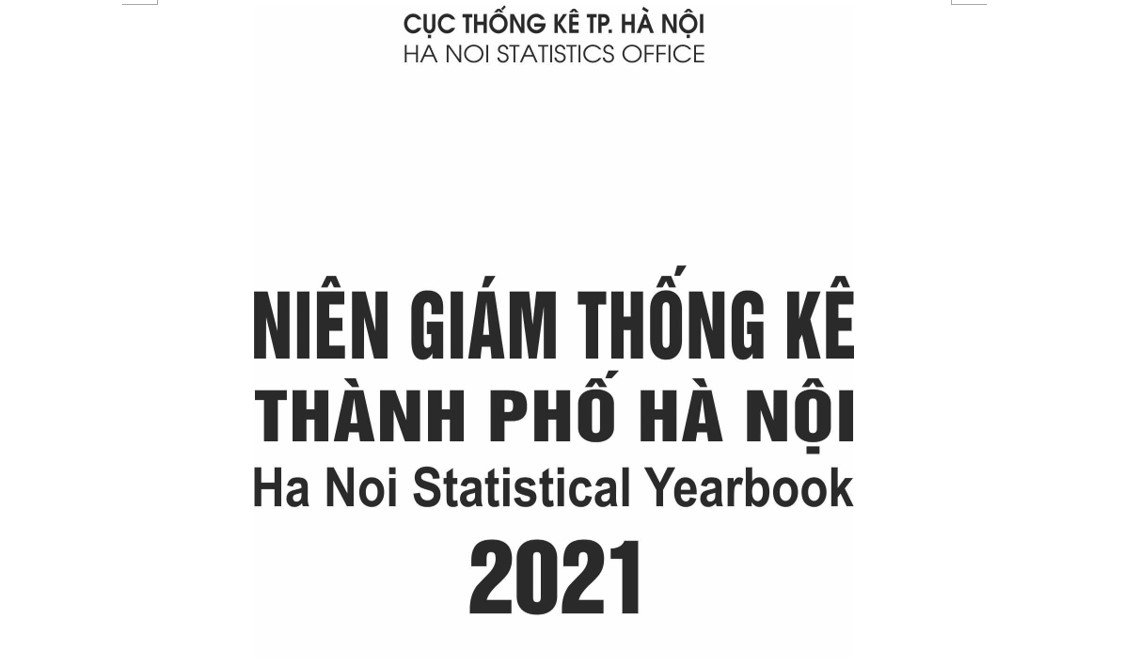 Niên giám thống kê thành phố Hà Nội năm 2021