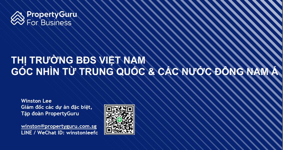 Thị trường bất động sản Việt Nam Góc nhìn từ Trung Quốc và các nước Đông Nam Á