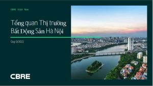 Thị trường Bất động sản Hà Nội