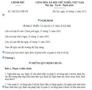Nghị định 188/2013/NĐ-CP