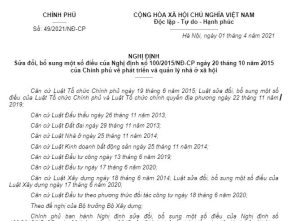 Nghị Đinh 49/2021/NĐ-CP